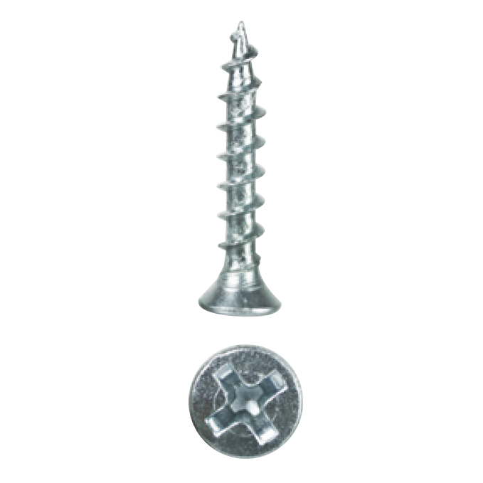 Tornillo para PVC para Herrajes